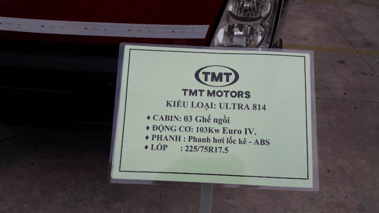 Thông số kỹ thuật cơ bản trong buổi trình làng xe của hãng