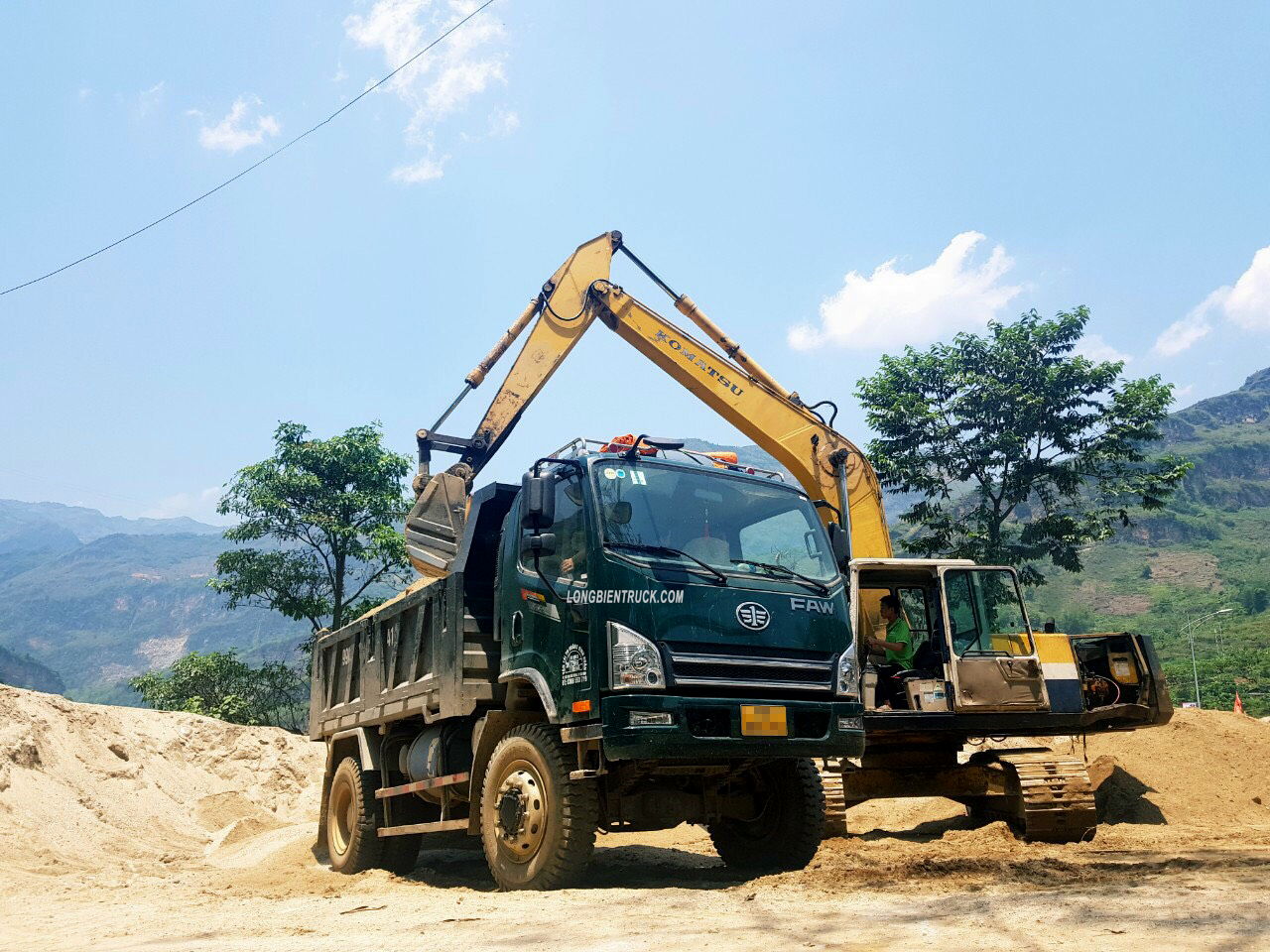 Xe ben Chiến Thắng 7t7 2 cầu dầu chở vật liệu xây dựng Xe ben Chiến Thắng 7t7 2 cầu dầu chở vật liệu xây dựng