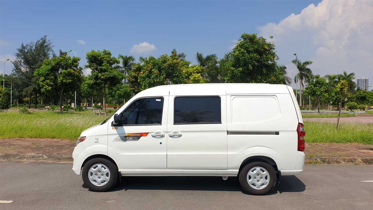 Chiều dài cơ sở của xe tải van Kenbo 5 chỗ 2022 Chiều dài cơ sở của xe tải van Kenbo 5 chỗ 2022