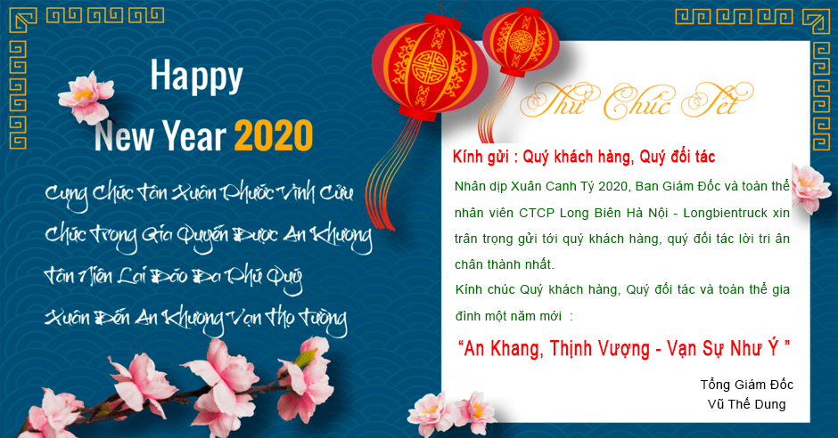 Thư chúc tết xuân Canh Tý 2020
