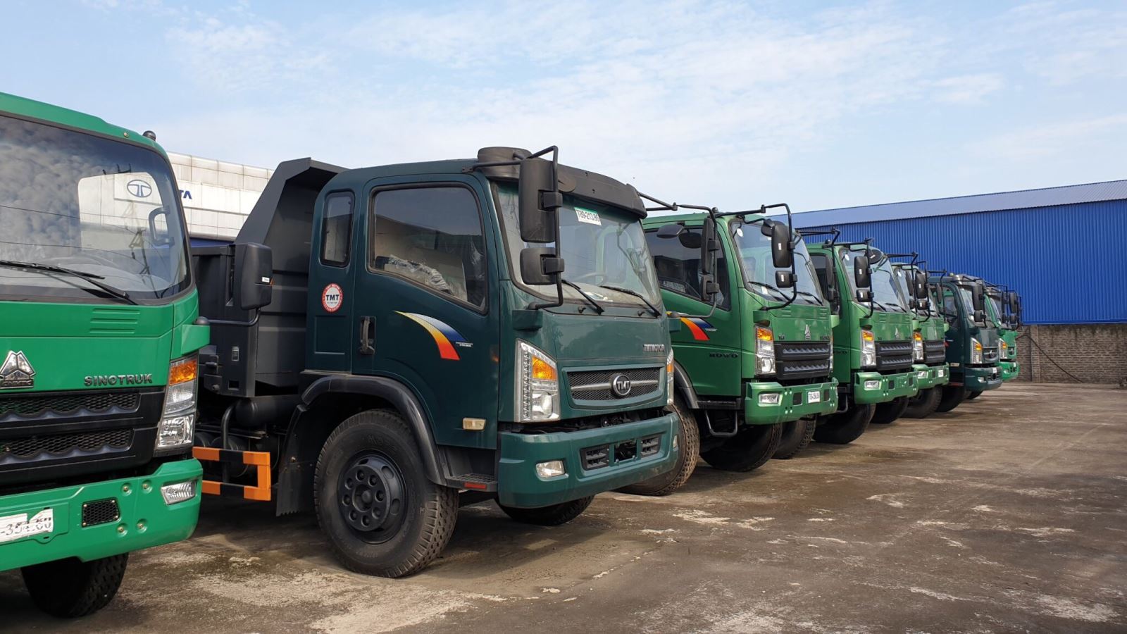 Xe tải ben TMT Motors Xe tải ben TMT Motors