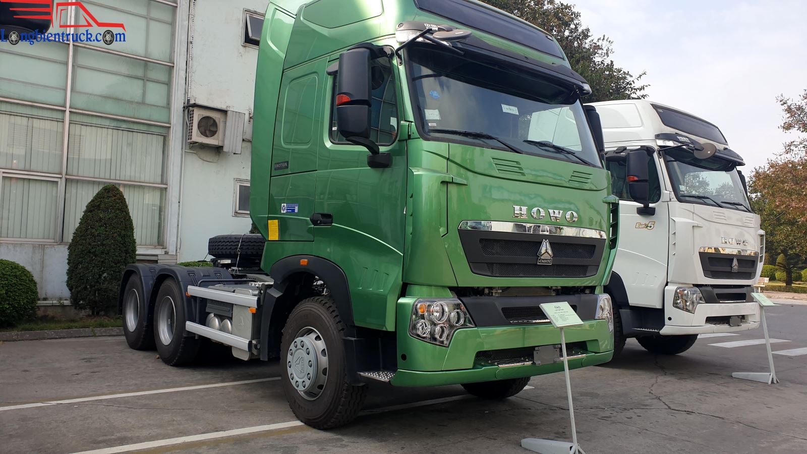 Tổng thể đầu kéo Howo 420 cầu láp