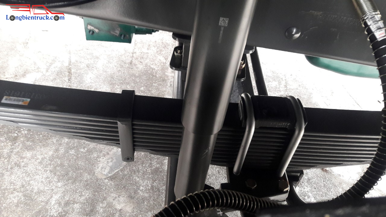 Khung gầm, nhíp cực chất lượng với thép chịu lực cao