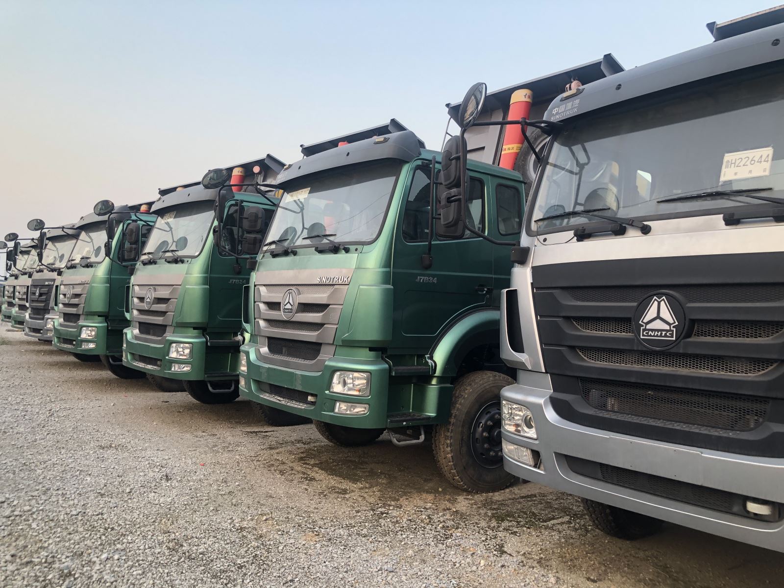 Xe tải ben Howo đã từng cán mốc 1 tỷ 6 /1 xe