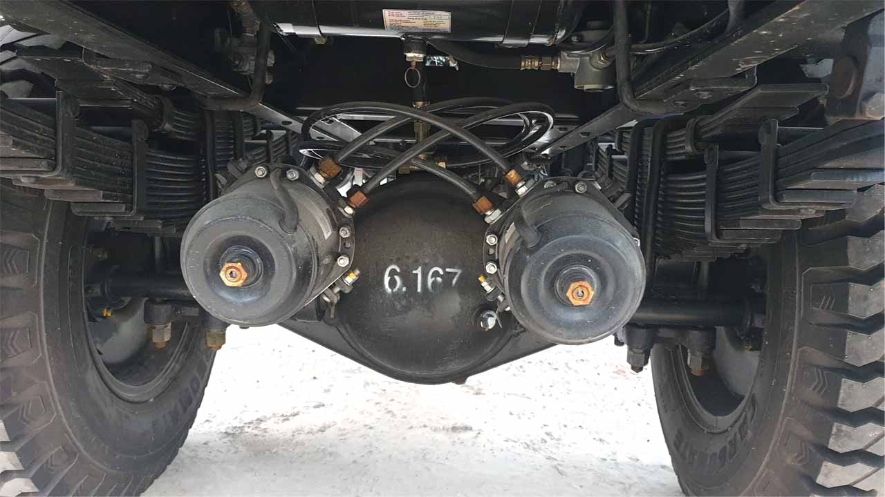 Khung gầm xe tải ben Hoa Mai 3 tấn đời mới Khung gầm xe tải ben Hoa Mai 3 tấn đời mới