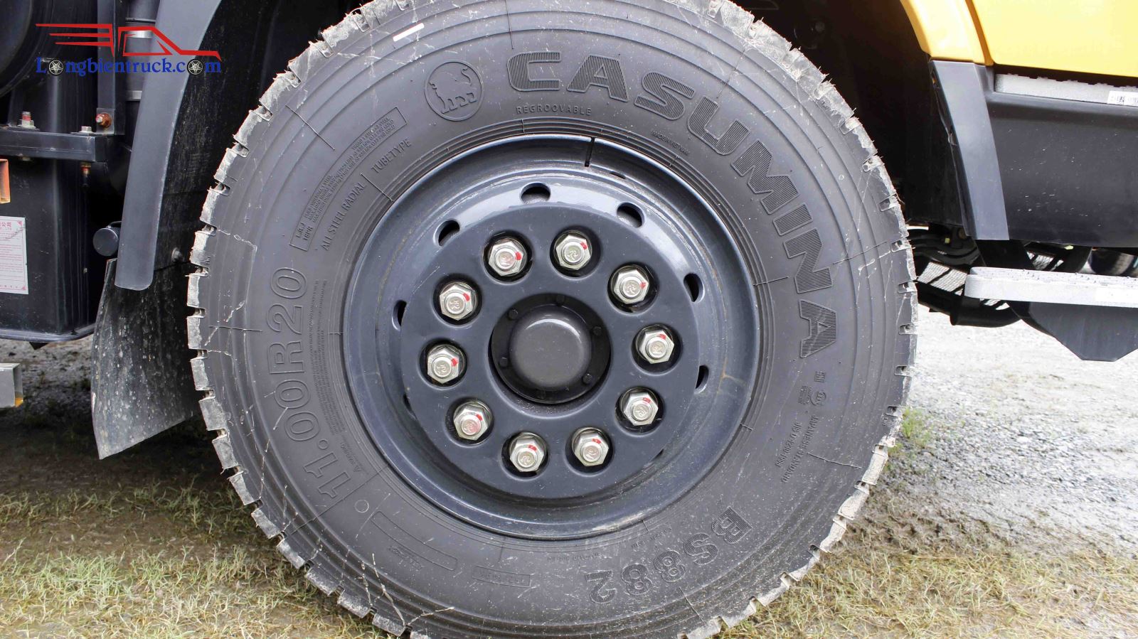 Lốp xe ben Trường Giang 3 chân