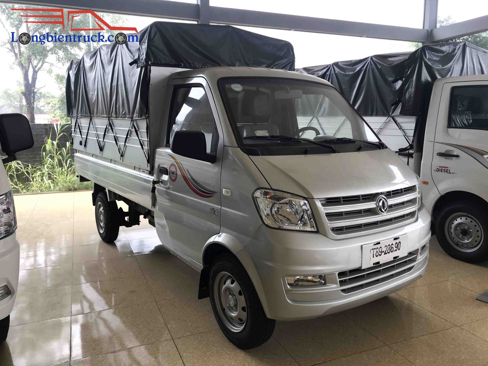 Xe tải TMT Dfsk 1 tấn máy xăng Euro 4 thùng mui bạt DFSK4110T