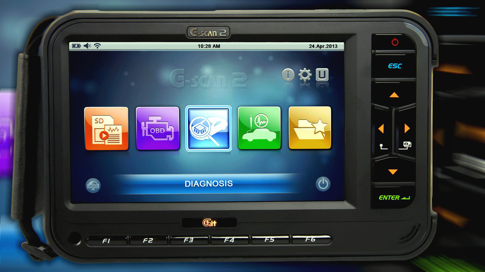 Máy chuẩn đoán bắt bênh cho các dòng xe Euro 4 và Euro 5