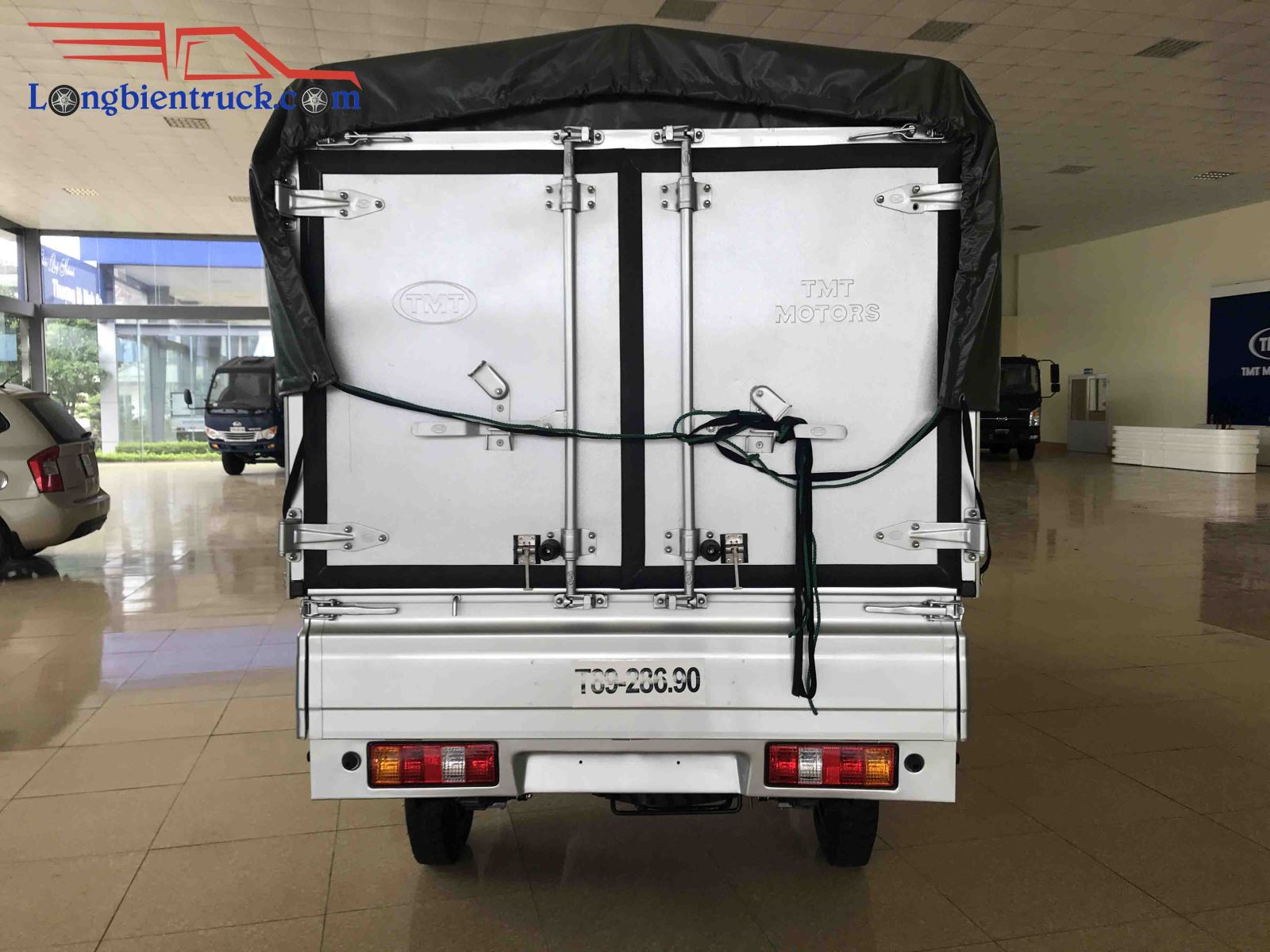 Xe tải TMT Dfsk 1 tấn máy xăng Euro 4 thùng mui bạt DFSK4110T