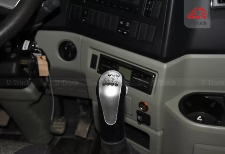 Sơ đồ hướng dẫn cách vào số trên cần số xe Howo 12 số với 2 tầng nhanh và chậm