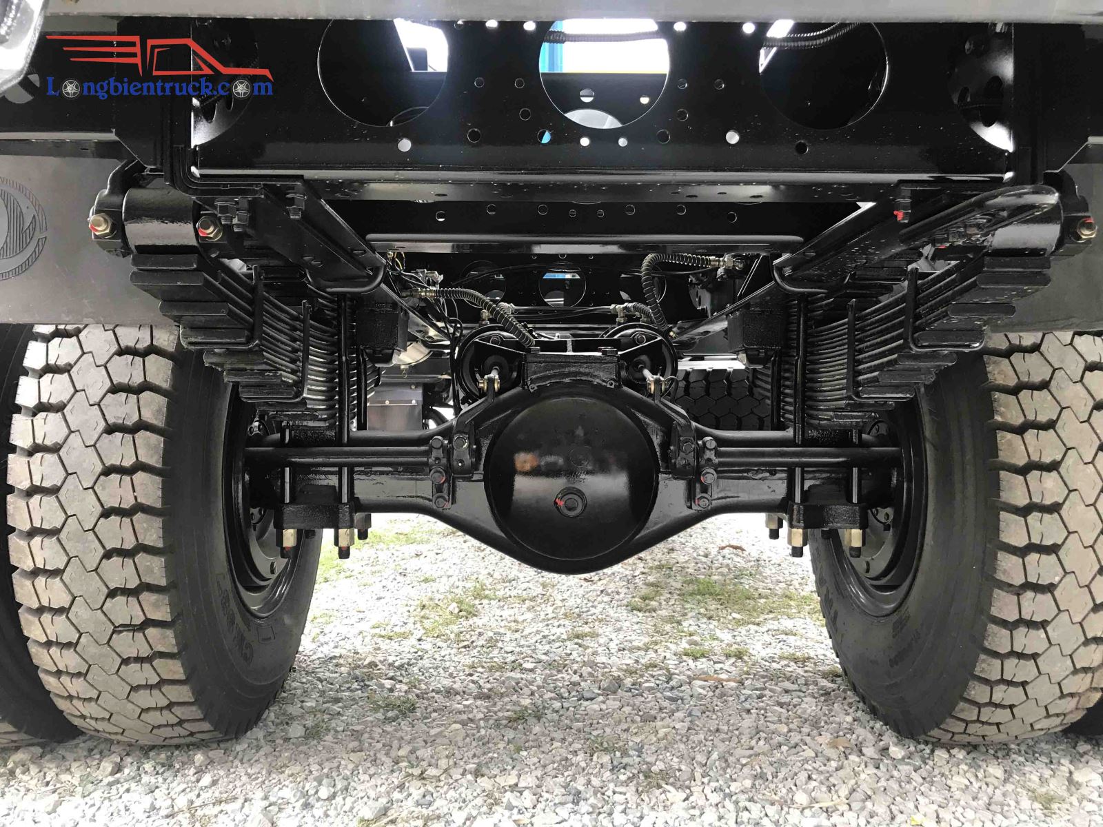 xe tải ben Trường Giang 7.7 tấn máy FAW cầu dầu