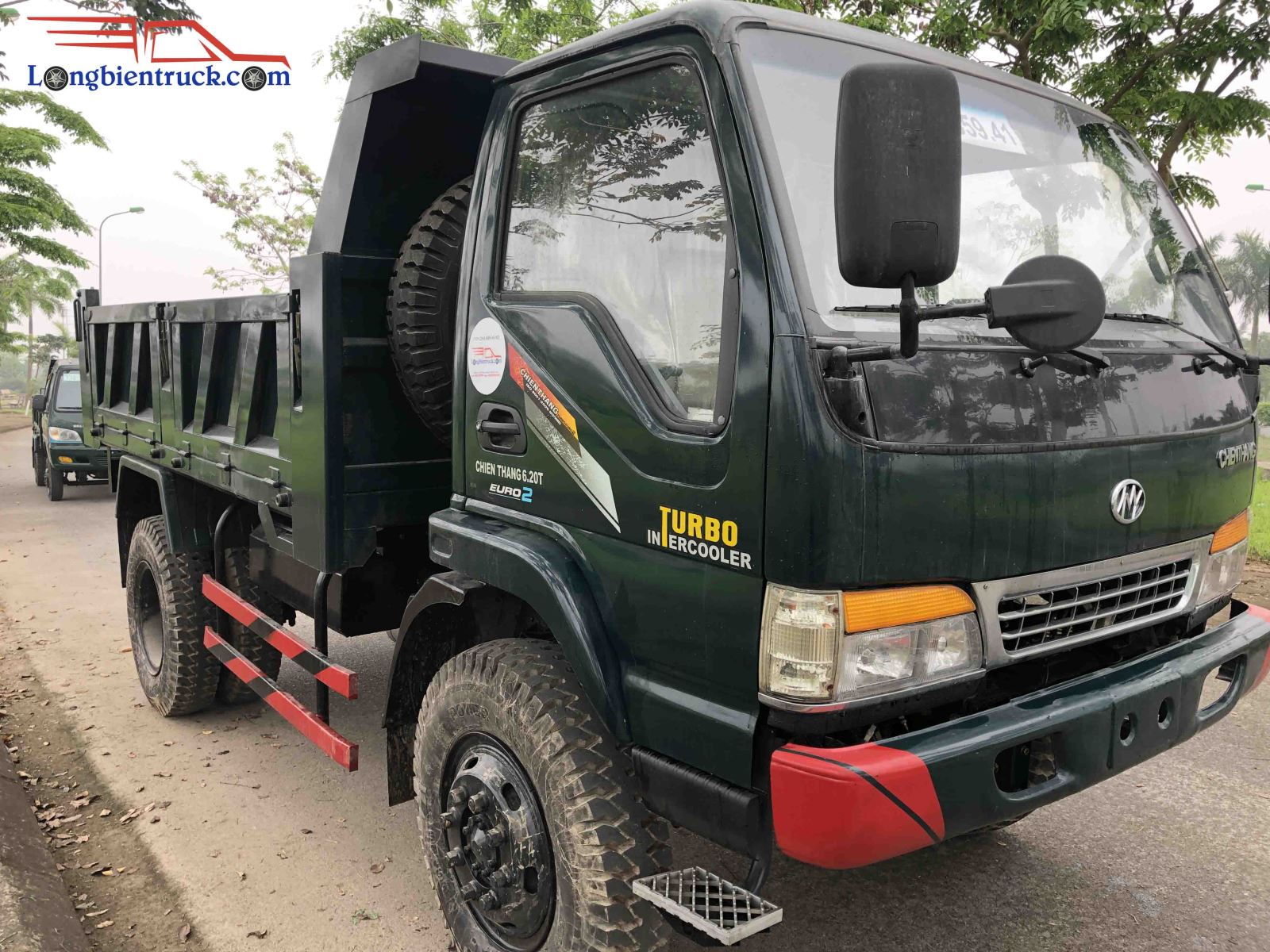 Mẫu xe tải ben Chiến Thắng 6.2 tấn một cầu là dòng xe cực khỏe