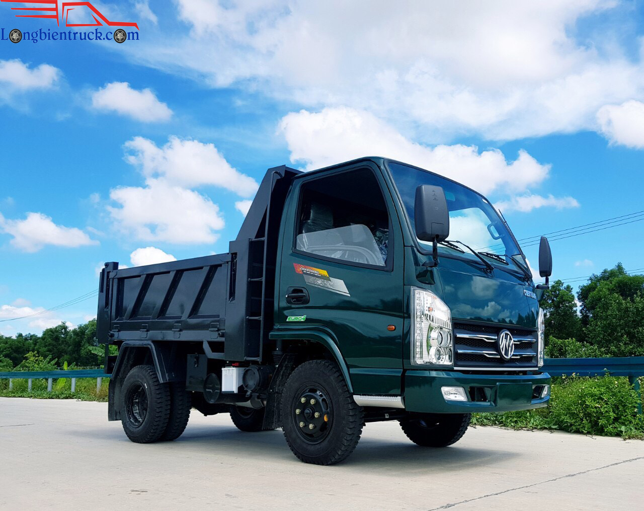 Tổng thể xe ben Chiến Thắng 2.35 tấn