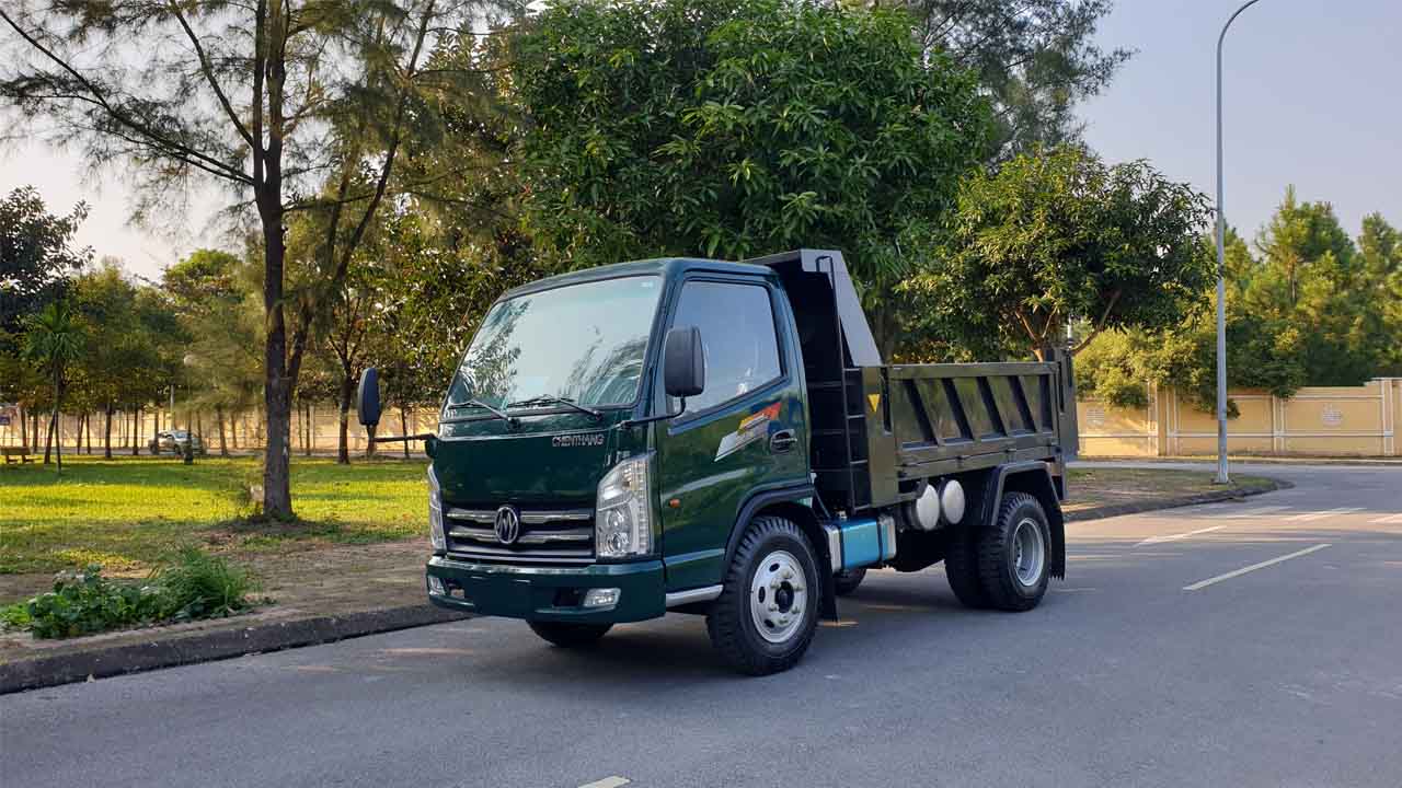 Xe tải ben Chiến Thắng 3.48 tấn đời mới Euro 4