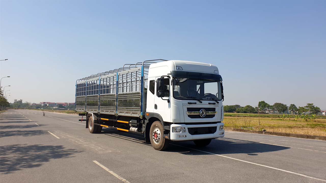 Tổng thể xe tải DongFeng 8 tấn nhập khẩu thùng dài 9m6 Tổng thể xe tải DongFeng 8 tấn nhập khẩu thùng dài 9m6