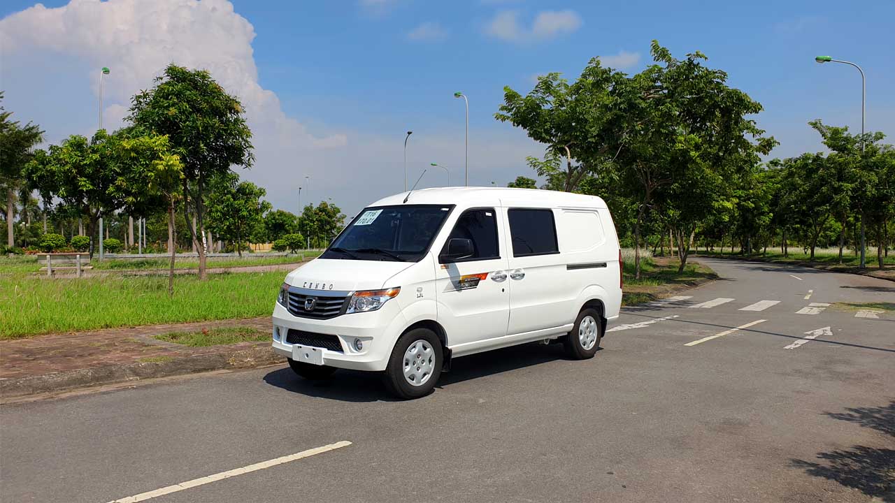 Tổng thể xe tải van Kenbo 5 chỗ 2022 Tổng thể xe tải van Kenbo 5 chỗ 2022