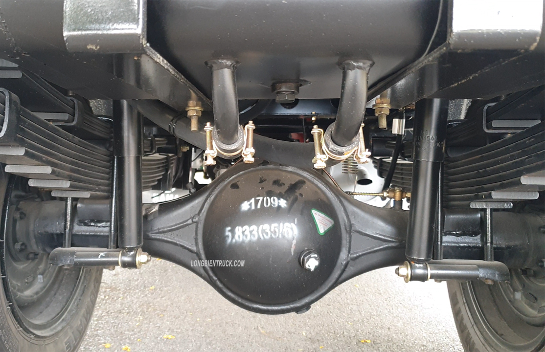 Xe tải ben Chiến Thắng 2.35 tấn đời mới