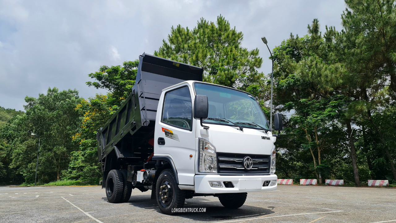 Xe tải ben Chiến Thắng 2.35 tấn đời mới