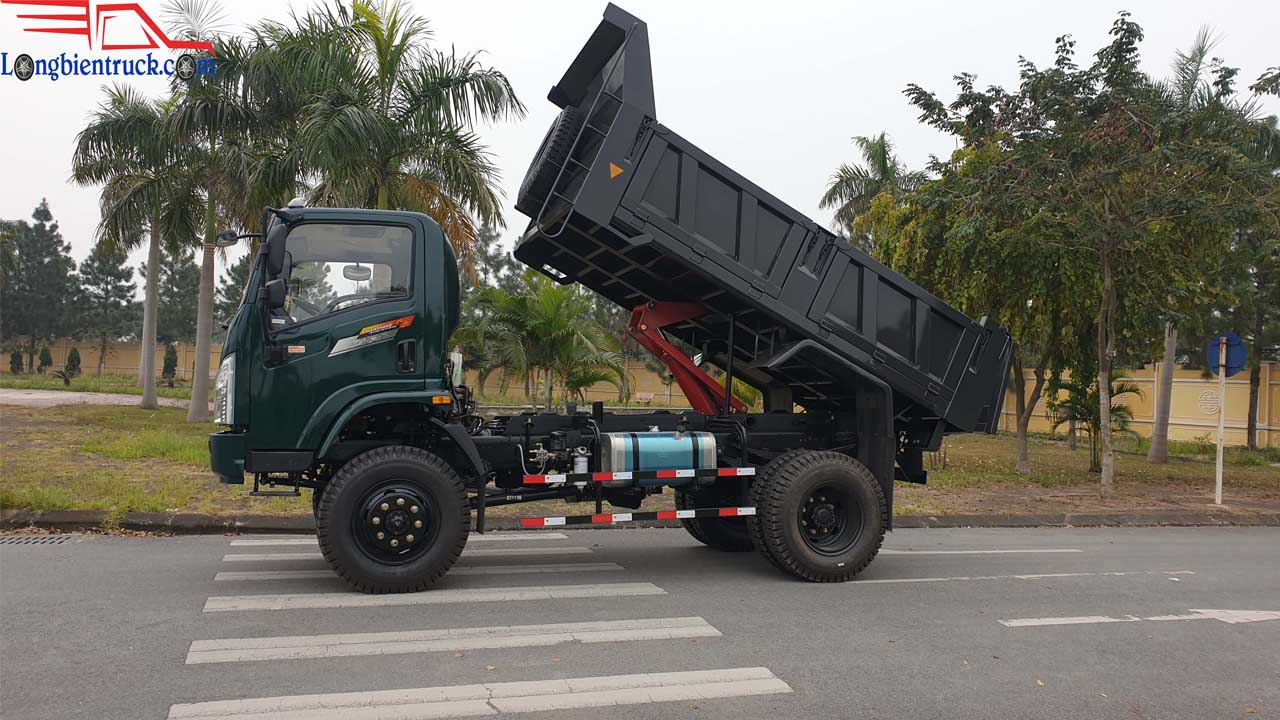 Xe tải ben Chiến Thắng 6.8 tấn 2 cầu láp Euro 4