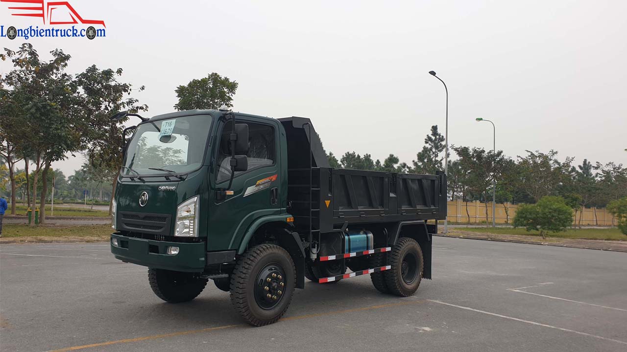 Xe tải ben Chiến Thắng 6.8 tấn 2 cầu láp Euro 4