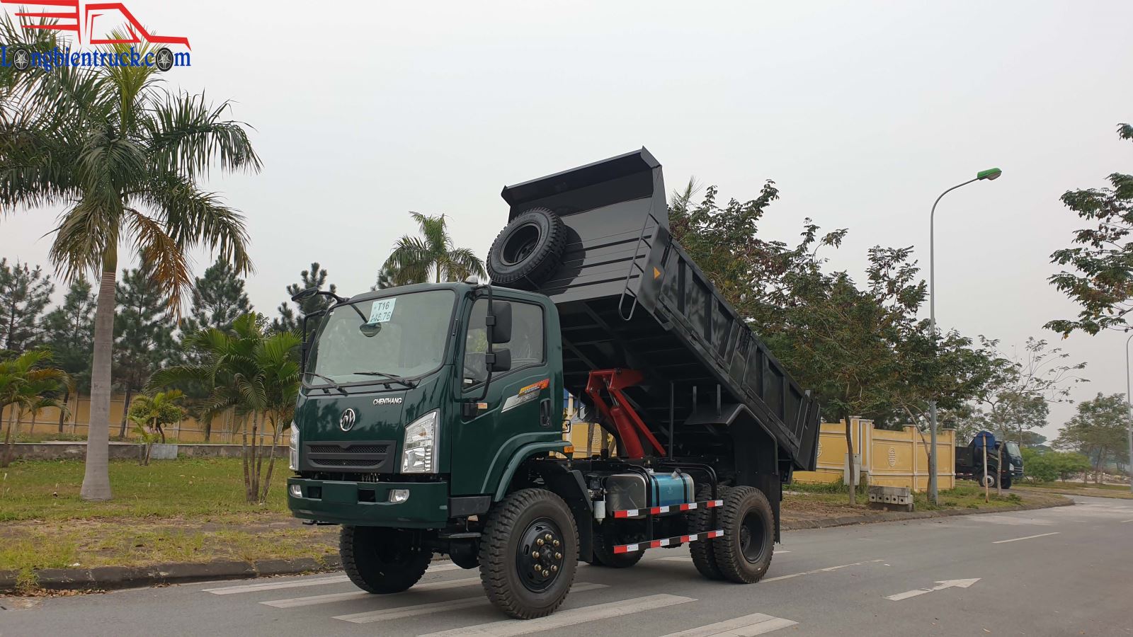 Tổng thể xe ben Chiến Thắng 6.8 tấn 2 cầu