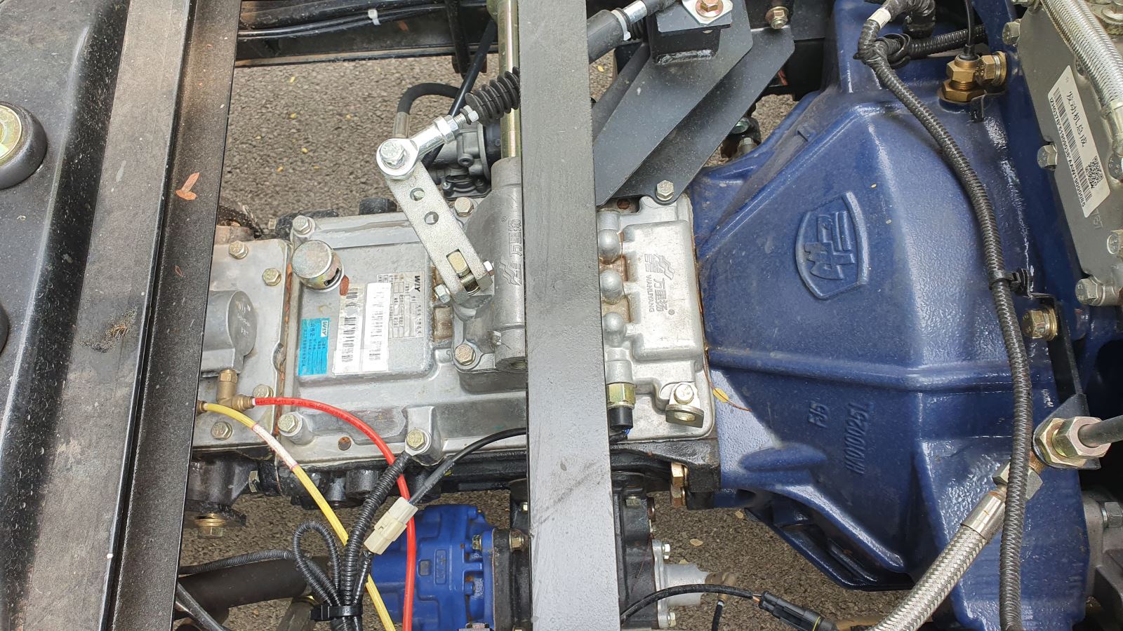 Hệ thống số phụ xe ben Chiến Thắng DAYUN 5.8 tấn Hệ thống số phụ xe ben Chiến Thắng DAYUN 5.8 tấn