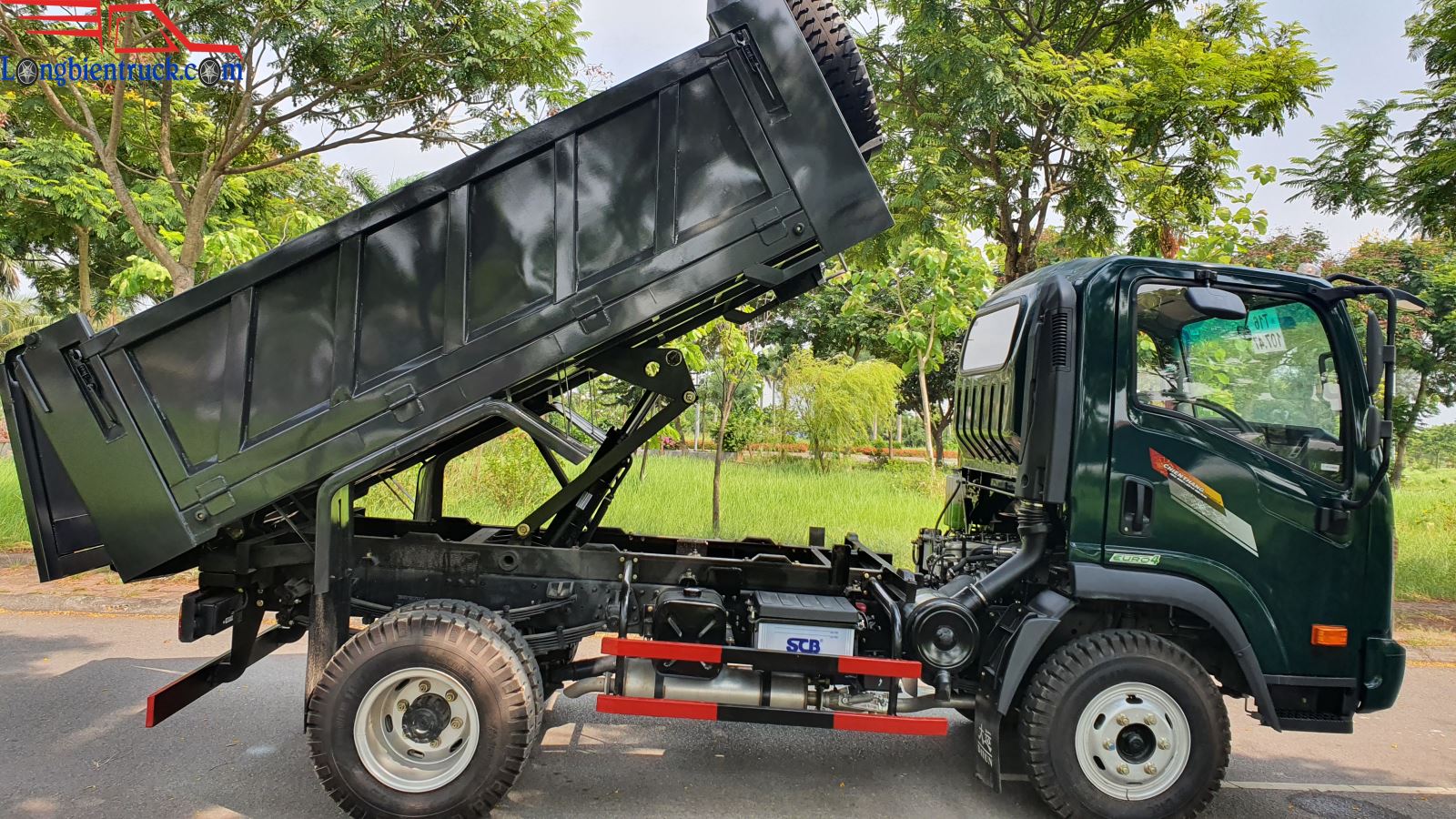 Tổng thể sườn phải xe ben Chiến Thắng DAYUN 5.8 tấn Tổng thể sườn phải xe ben Chiến Thắng DAYUN 5.8 tấn