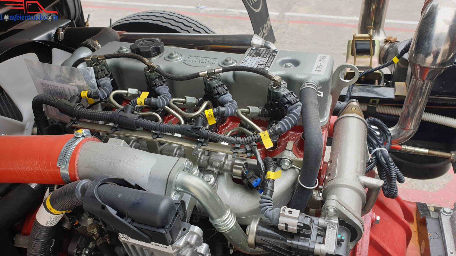 Động cơ xe ben Hoa Mai 1.25 tấn Euro 4 Động cơ xe ben Hoa Mai 1.25 tấn Euro 4