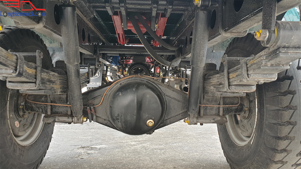 Hệ thống khung gầm xe ben Hoa Mai 1.25 tấn Euro 4 Hệ thống khung gầm xe ben Hoa Mai 1.25 tấn Euro 4