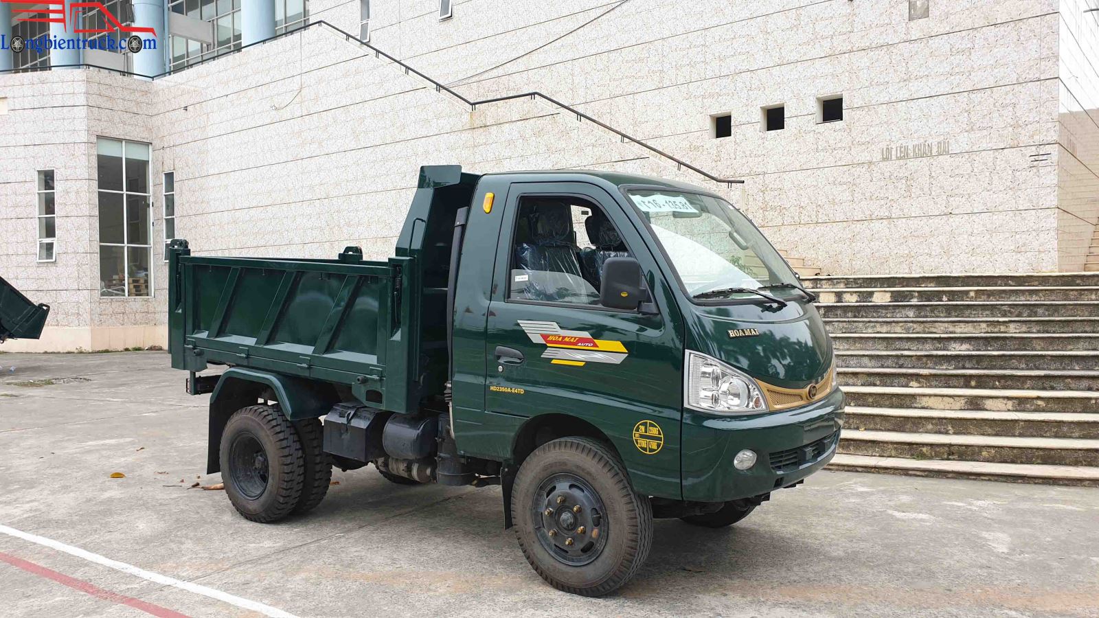 Tổng thể xe ben Hoa Mai 2.35 tấn Euro 4 Tổng thể xe ben Hoa Mai 2.35 tấn Euro 4