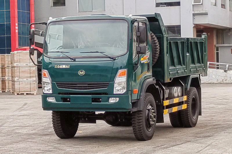 Tổng thể xe ben Hoa Mai 7t75 2 cầu Tổng thể xe ben Hoa Mai 7t75 2 cầu