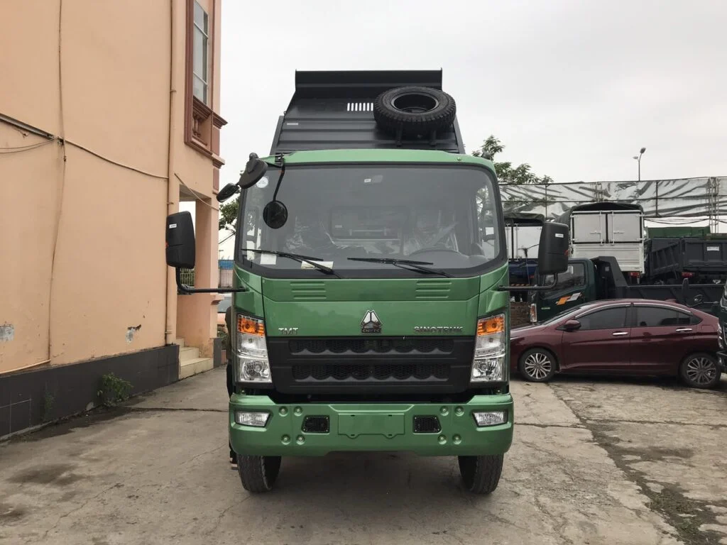Đánh giá chi tiết từ A-Z xe ben Howo 6.5 tấn