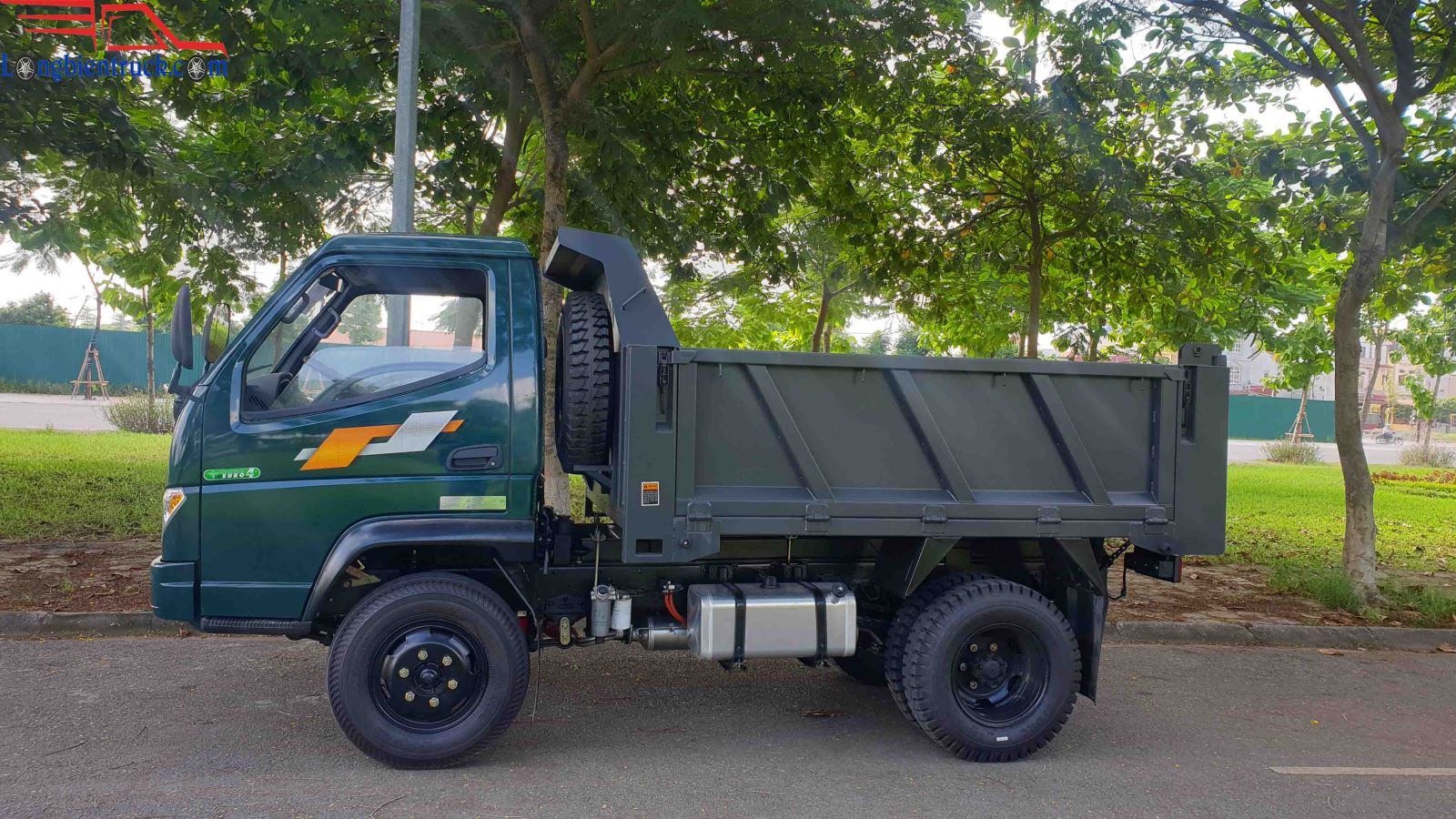 Chiều dài cơ sở xe ben TMT 4 tấn Chiều dài cơ sở xe ben TMT 4 tấn