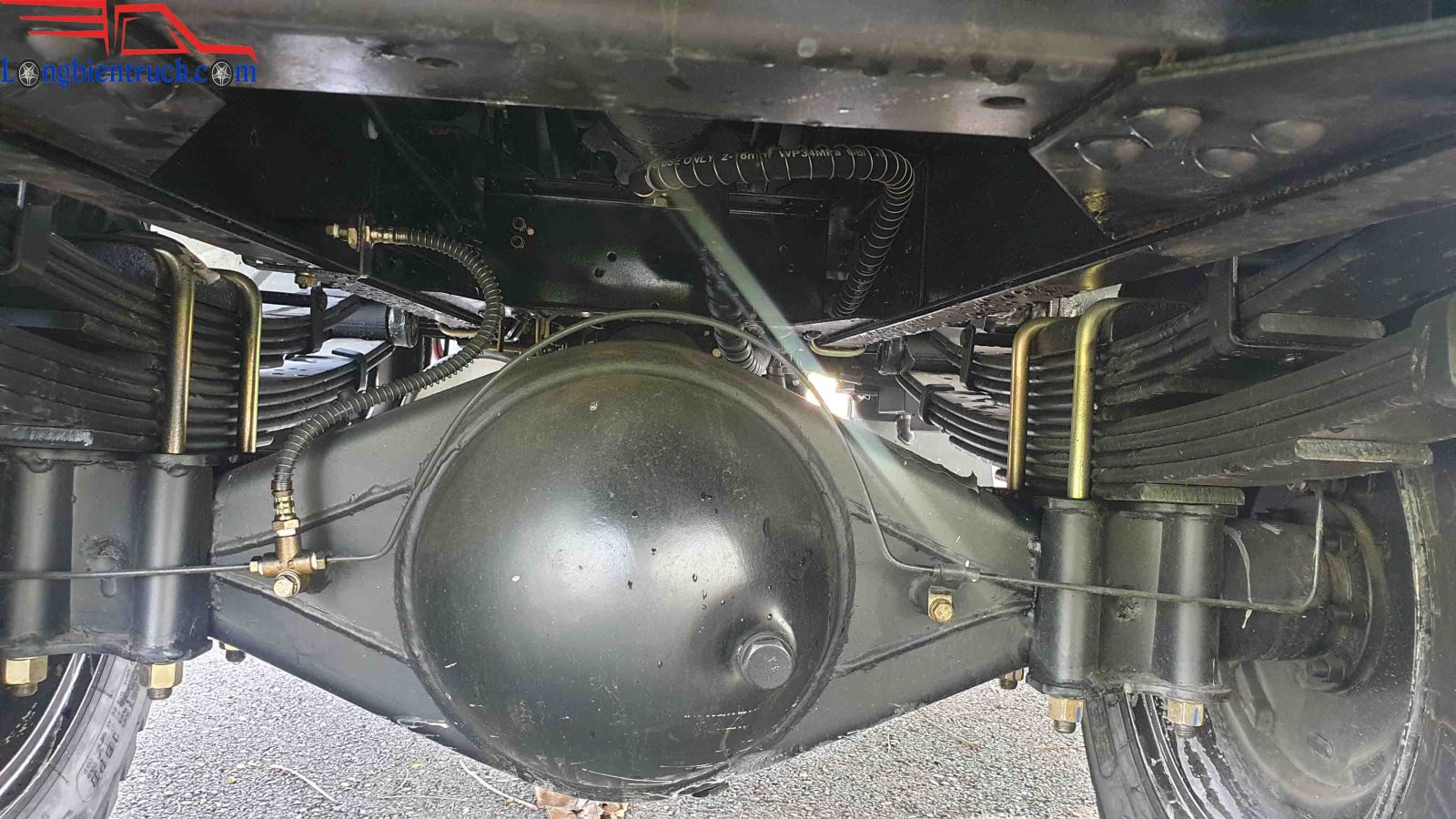 Hệ thống khung gầm xe ben TMT 4 tấn Hệ thống khung gầm xe ben TMT 4 tấn