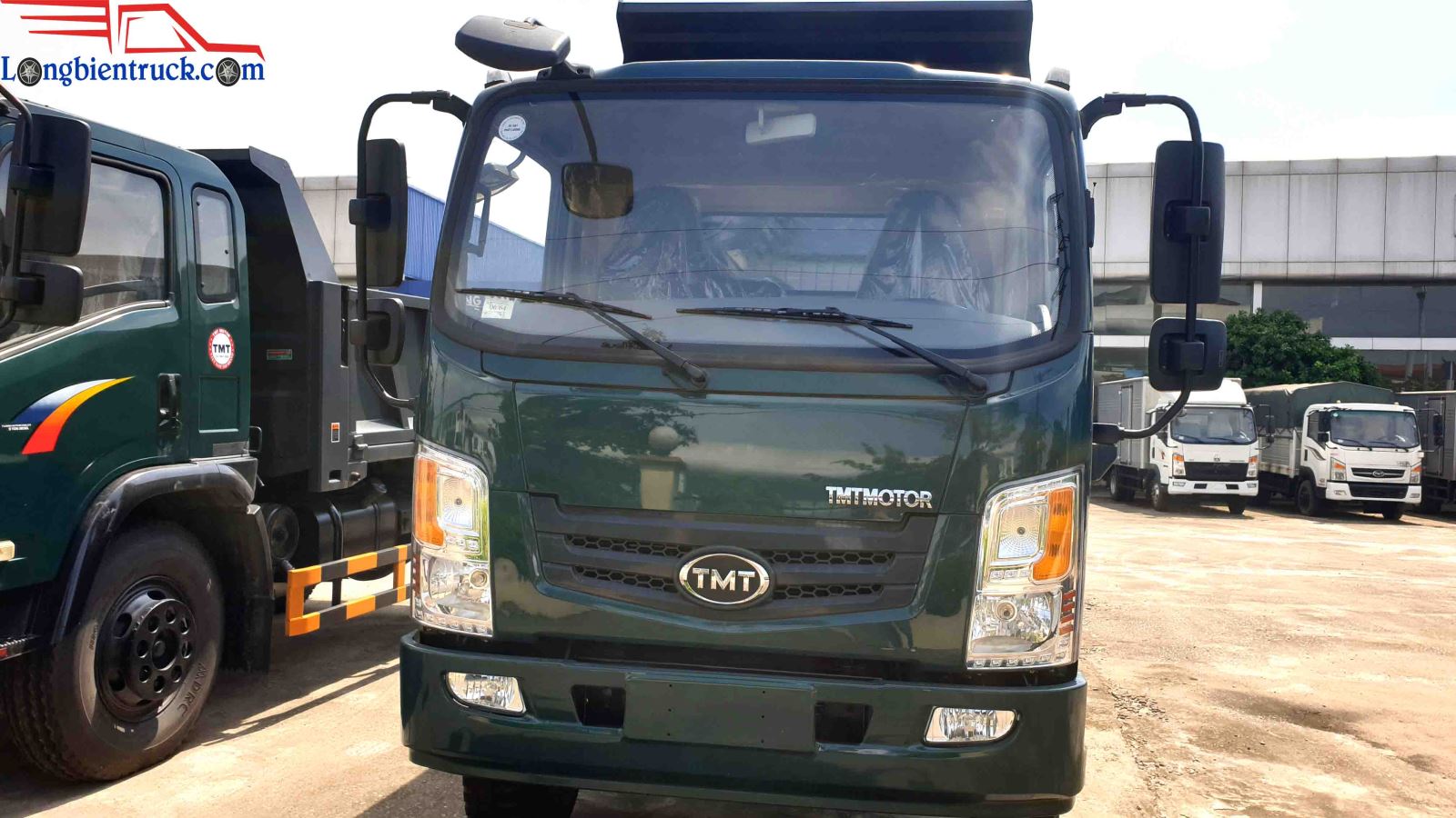 Đầu xe tải ben TMT 5 tấn 2 cầu Euro 4