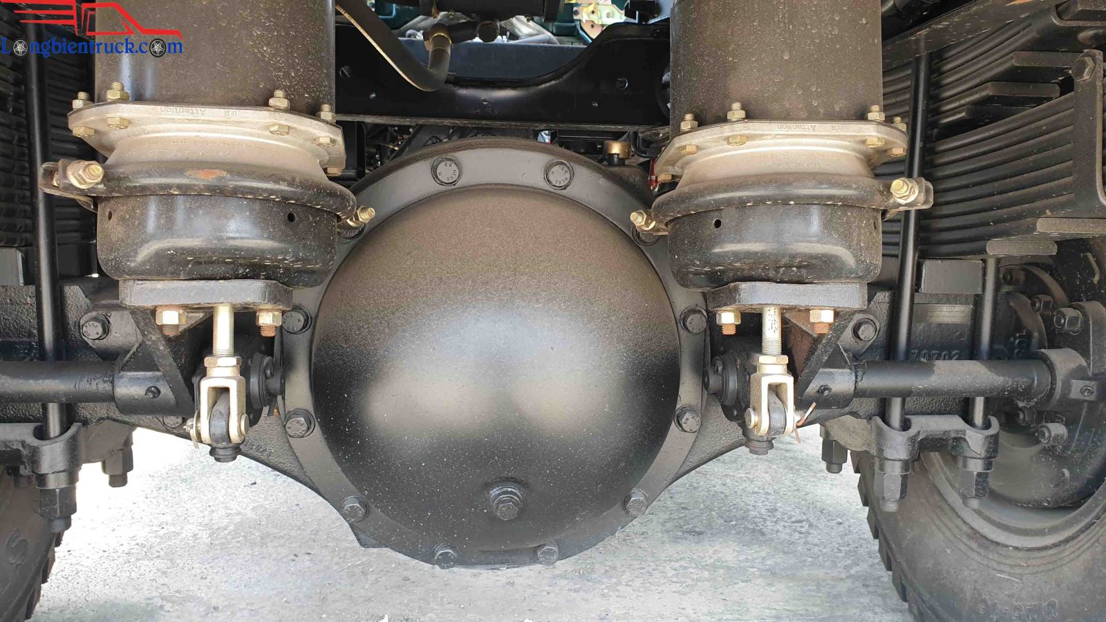 Khung gầm xe tải ben TMT 5 tấn 2 cầu Euro 4