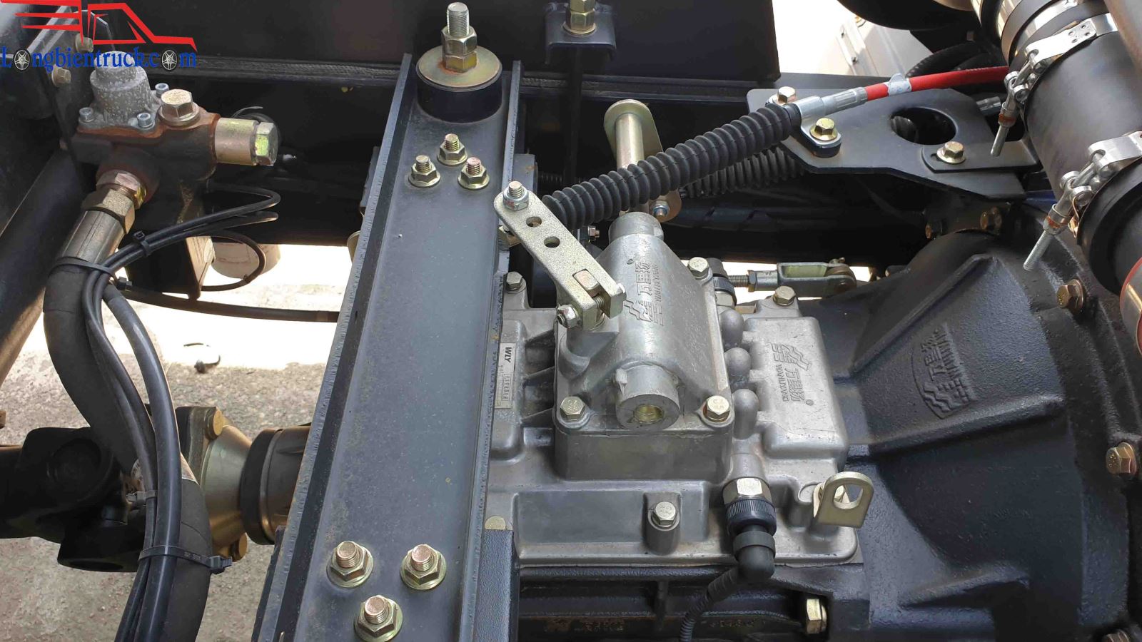 Hộp số xe tải ben TMT 5 tấn 2 cầu Euro 4