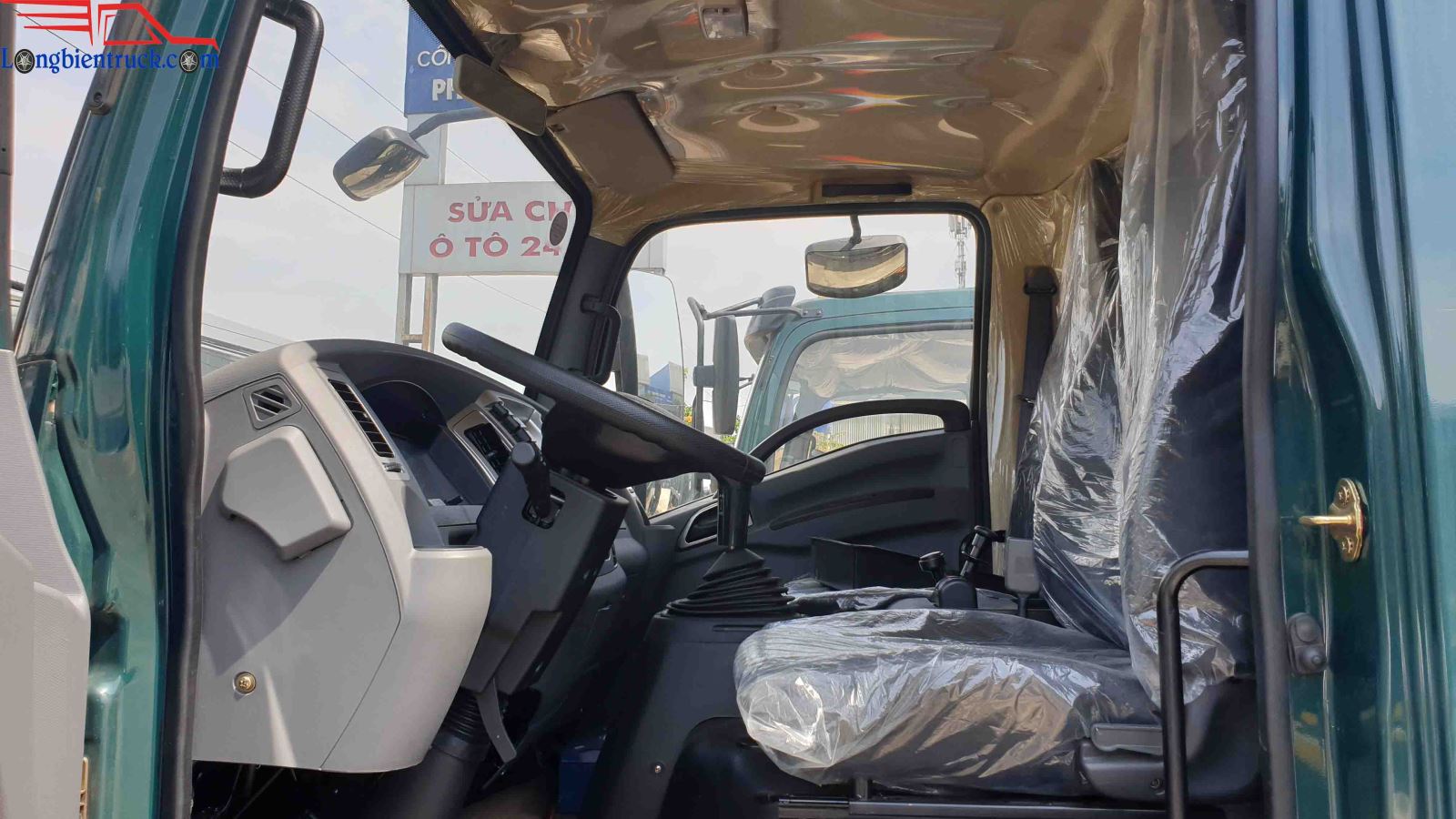 Nội thất xe tải ben TMT 5 tấn 2 cầu Euro 4