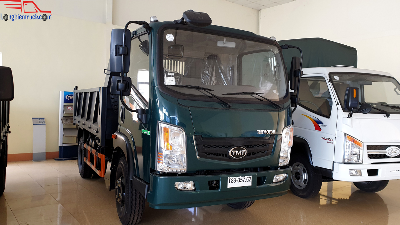Tổng thể xe ben TMT 5 tấn Khâm Châu đời mới Tổng thể xe ben TMT 5 tấn Khâm Châu đời mới