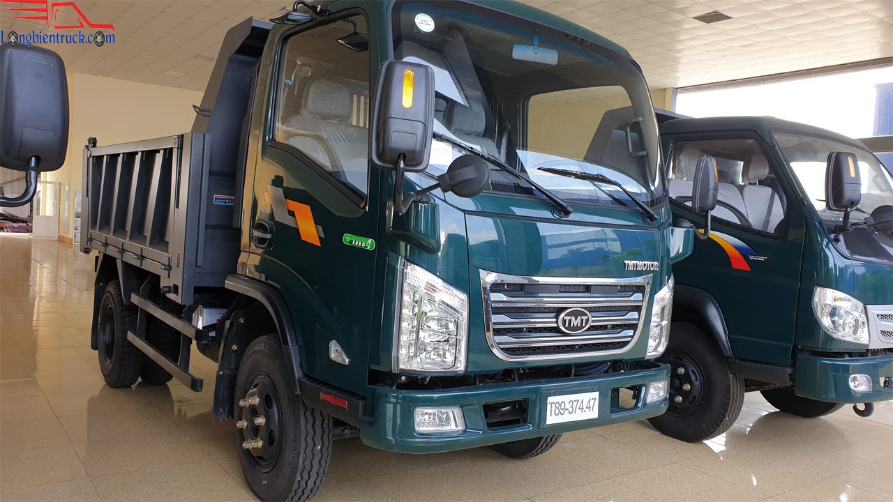 Tổng thể xe ben TMT 5 tấn ZIBO đời mới Tổng thể xe ben TMT 5 tấn ZIBO đời mới