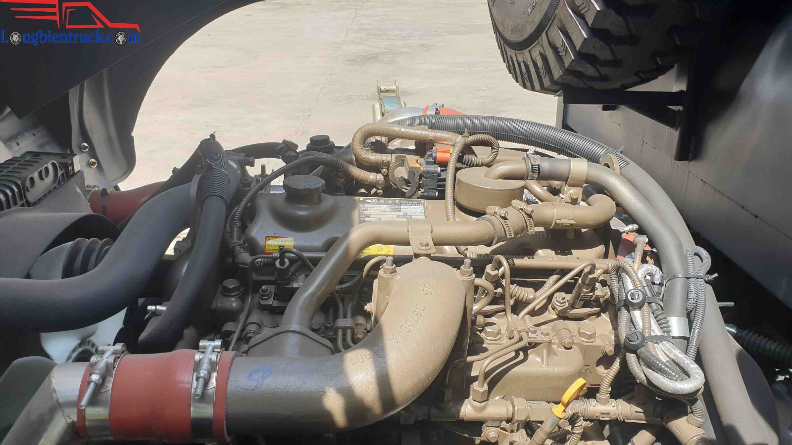 Đông cơ xe ben TMT 7 tấn 2 cầu láp Euro 4 Đông cơ xe ben TMT 7 tấn 2 cầu láp Euro 4