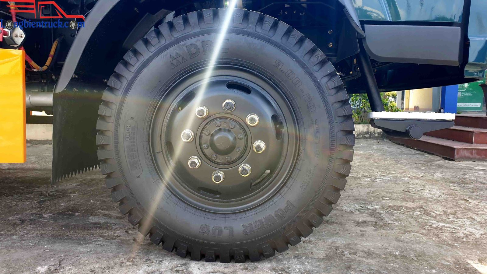 Hệ thống lốp xe ben TMT 7 tấn 2 cầu láp Euro 4 Hệ thống lốp xe ben TMT 7 tấn 2 cầu láp Euro 4