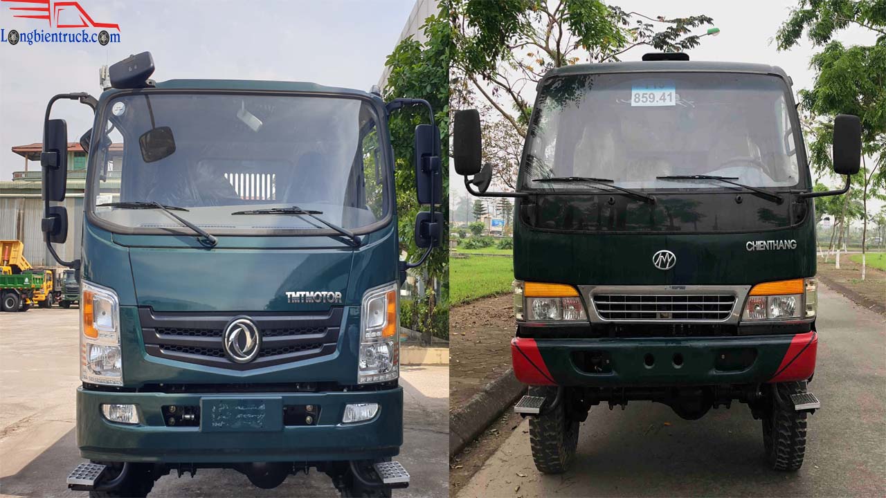 Ngoại thất xe ben TMT 7 tấn 2 cầu láp Euro 4 Ngoại thất xe ben TMT 7 tấn 2 cầu láp Euro 4