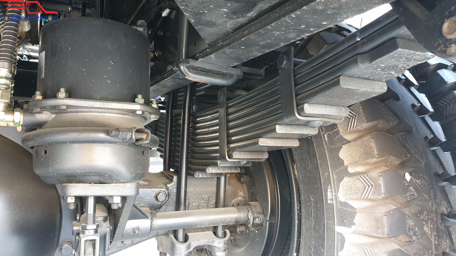 Xe tải ben TMT Sinotruk 6.5 tấn Euro 4 phiên bản cầu chậm