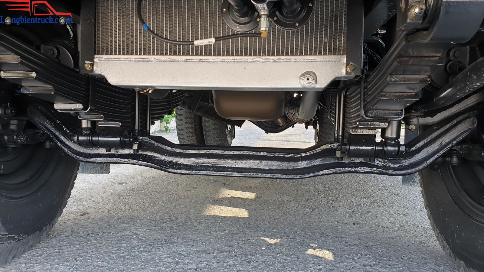 Khung gầm trước xe tải ben Howo Sinotruk 8 tấn