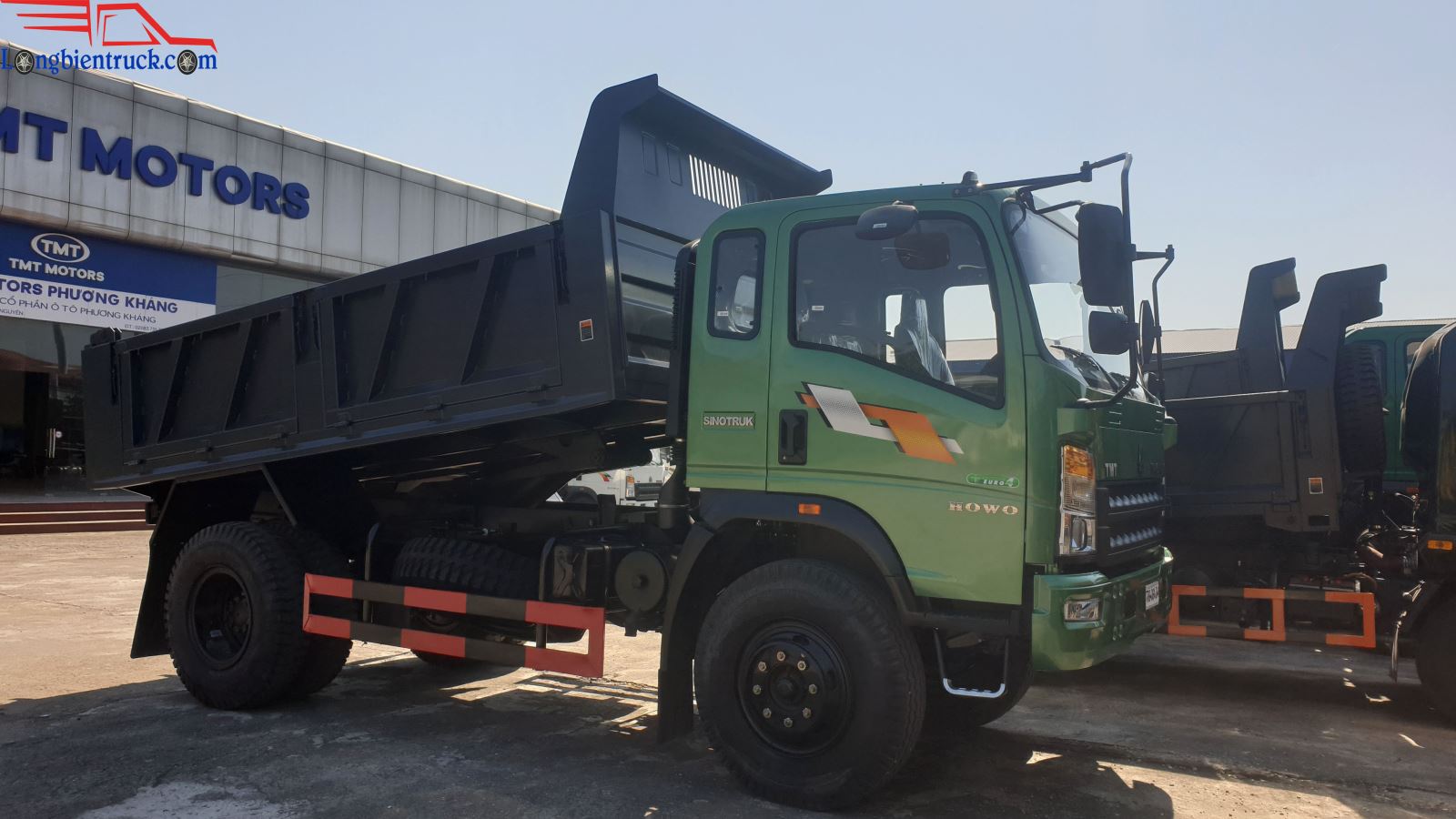 Xe tải ben TMT Sinotruk 8 tấn 1 cầu cabin Howo