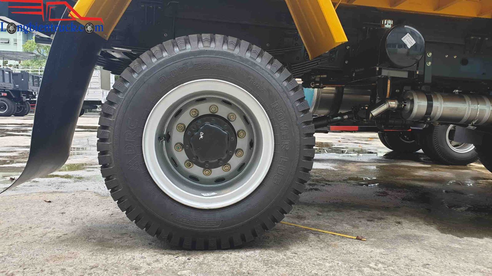 Hệ thống lốp xe ben Chiến Thắng 7.7 tấn 2 cầu dầu Hệ thống lốp xe ben Chiến Thắng 7.7 tấn 2 cầu dầu