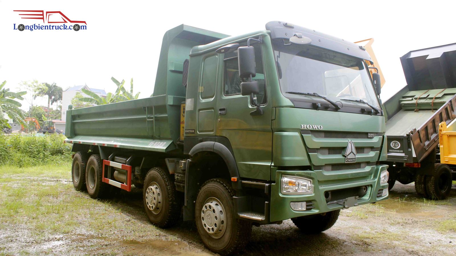 Xe tải Howo 4 chân là dòng xe tải nặng chất lượng