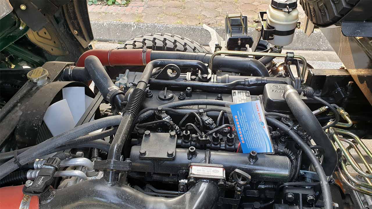 Động cơ xe tải ben Chiến Thắng 3.48 tấn đời mới Động cơ xe tải ben Chiến Thắng 3.48 tấn đời mới