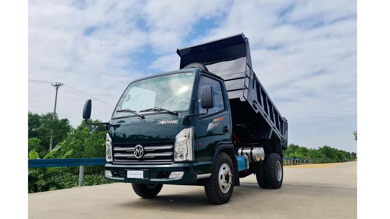 Xe tải ben Chiến Thắng 3.48 tấn đời mới Euro 4